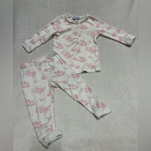 Nellapima- Charming Kids Pajama Set with Pink Patterns